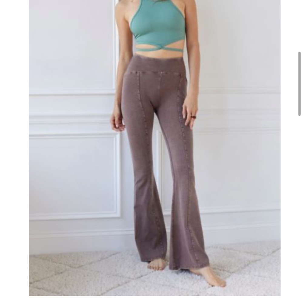 Urban Outfitters Out From Under Aria Seamed Flare Pants